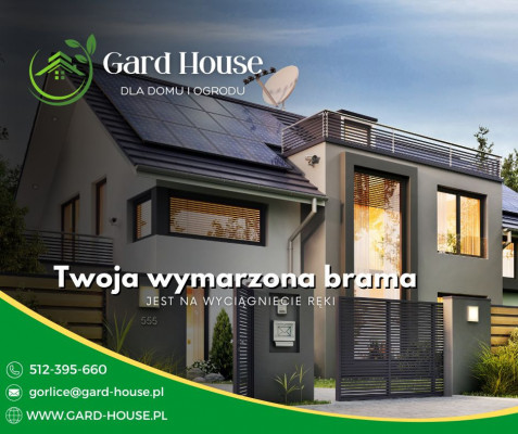 Szeroki wybór bram i ogrodzeń- Gard House!