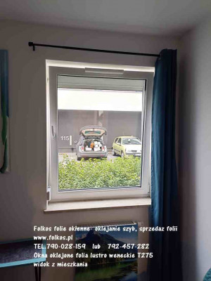 Folia wenecka na okna -Aby nikt nie zaglądał Ci do mieszkania Folkos