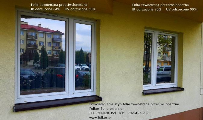 Folie przeciwsłoneczne Łomianki -Oklejamy okna folią z filtrem UV i IR