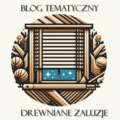 Drewniane żaluzje