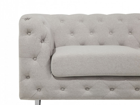 Sofa Jasnobeżowa dla 3 osób