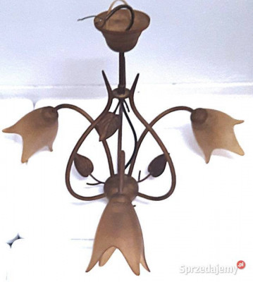 Sprzedam Okazałą Stylową Lampę Sufitową