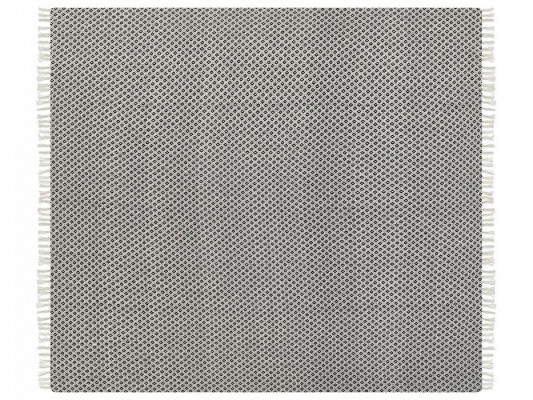 Koc Bawełna 220 x 240 cm Czarny