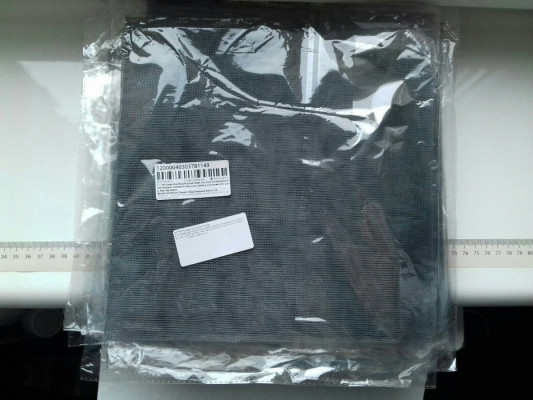 Siatka okienna przeciw komarom, przeciwkurzowa, 1mmx1mm, szara, 150cmx