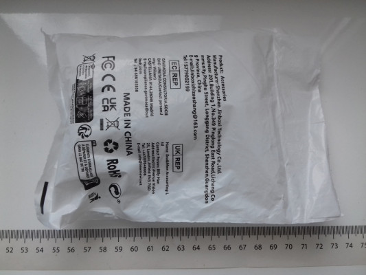Ładowarka QC3.0 + PD3.0, USB-C, 5V, 9V, 12V, biały kolor, AR43-CCA, 30