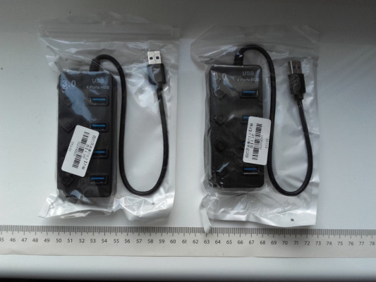 Hub USB 3.0 z przełącznikami, rozdzielacz USB 3.0 na 4 porty USB NOWE