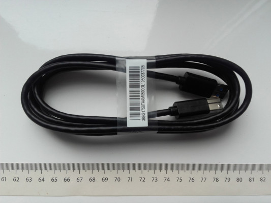 Kabel USB_3.0 A-B 190cm, kolor czarny, Używ, 5KL2E04503HT1736 USB3.0