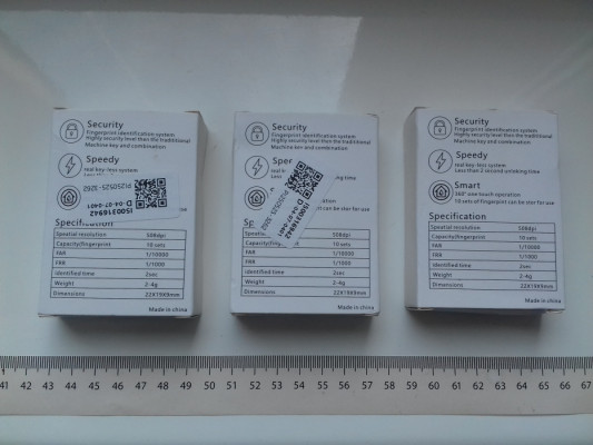 Czytnik linii papilarnych USB, Windows Hello Fingerprint NOWY FT101 V1