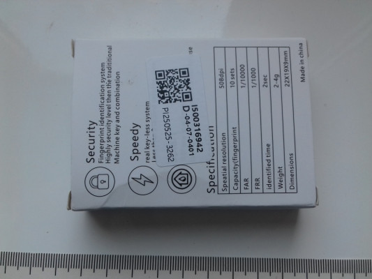 Czytnik linii papilarnych USB, Windows Hello Fingerprint NOWY FT101 V1