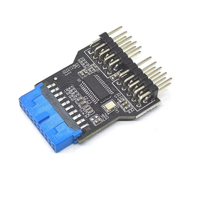 Adapter przejściówka rozdzielacz z USB 3.0 na 2xUSB 2.0 na płycie głów