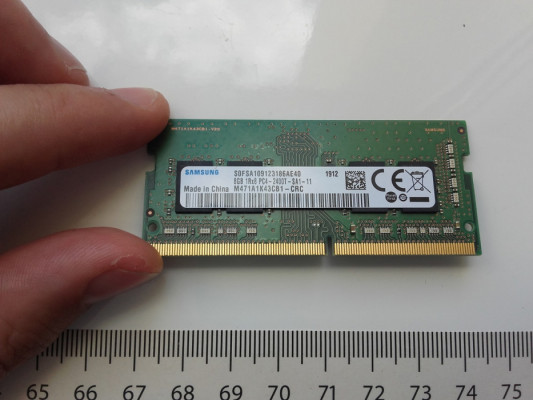 Samsung DDR4 8GB, PC4 2400T, RAM laptopowy, CN M471A1K43CB1-CRC 1912