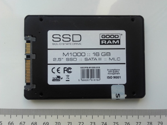 Dysk SSD 16GB SATAIII 2,5cala GOODRAM M1000 MLC 5908267916704