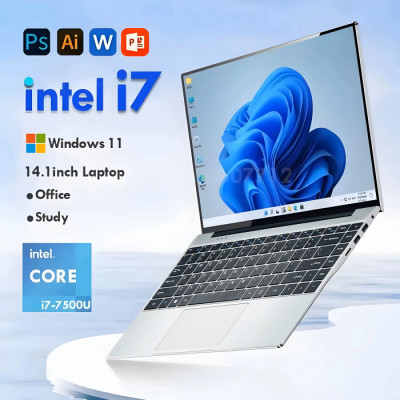 14,1-calowy nowy ultra cienki Laptop system Windows 11 Intel Core i7