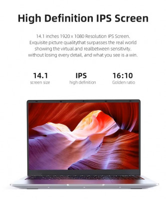 14,1-calowy nowy ultra cienki Laptop system Windows 11 Intel Core i7