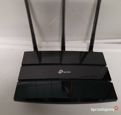LaptopHP i TP LINK Dwupasmowy Gigabitowy Router BezprzewodowyAC1200