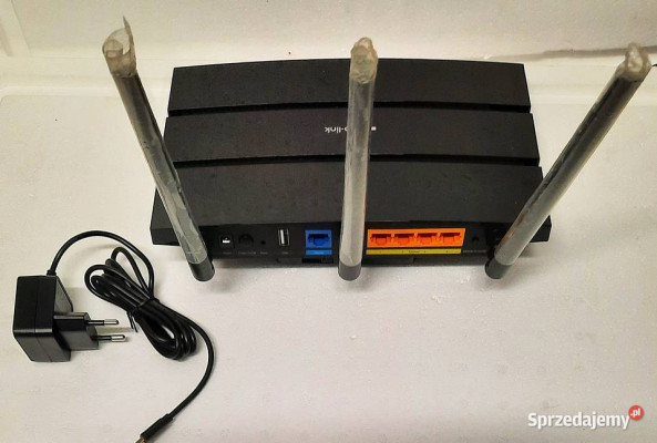 LaptopHP i TP LINK Dwupasmowy Gigabitowy Router BezprzewodowyAC1200