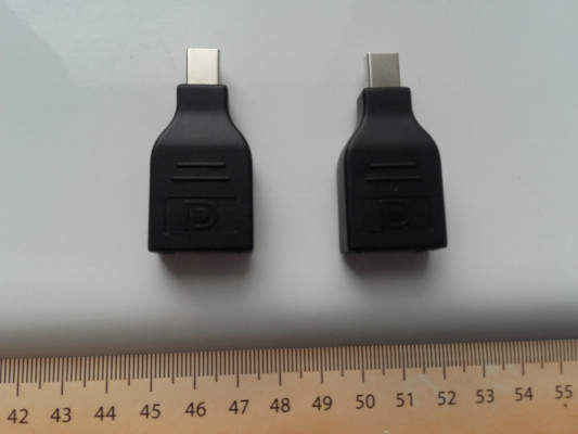 Mini DisplayPort adapter do DisplayPort, przejściówka miniDP do DP