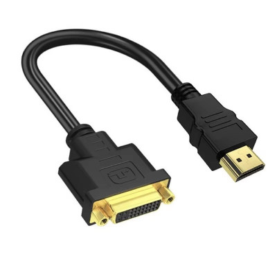DVI do HDMI 24+5 Adapter-kabel, HDMI - DVI-D Dual-Link, Converter 2560