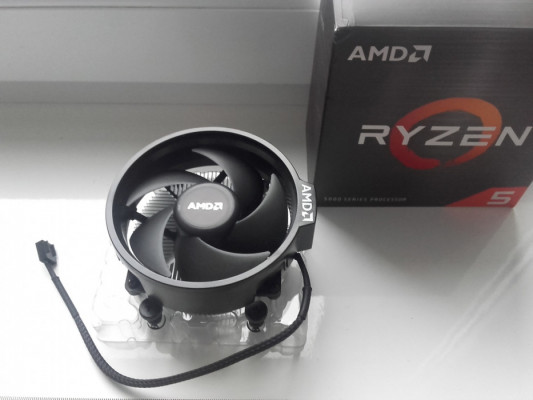 AMD Wraith Stealth chłodzenie CPU AM4, sprawne, NOWE z pudełkiem, Ryze
