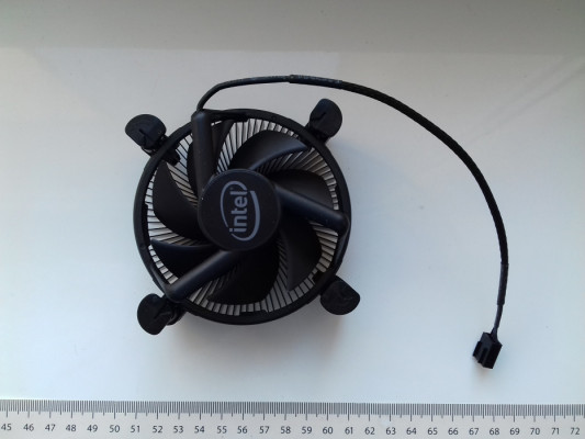 BOX chłodzenie Intel K69237-001, LGA 1151, 1155, 1150, 1200, czarne mi
