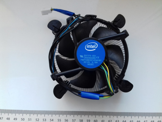 BOX chłodzenie Intel E97379-003, LGA 1150, 1151, 1155, 1156 aluminium,