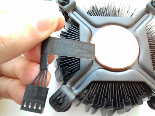 BOX Intel Laminar RM1 Cooler, 14th, 13th, 12th, PWM, 4pin, 65W, miedzi