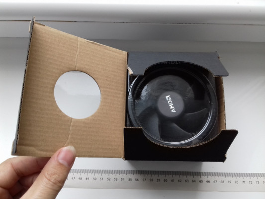 Chłodzenie AMD Wraith Stealth, AM4, sprawne, używane w pudełku, Ryzen3