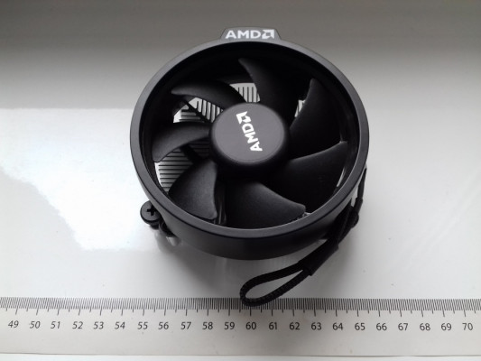 Chłodzenie AMD Wraith Stealth, AM4, sprawne, używane w pudełku, Ryzen3
