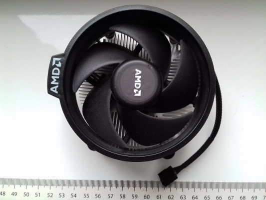 Chłodzenie AMD Wraith Stealth, AM5 AM4, sprawne w pudełku, Ryzen3,5,7,