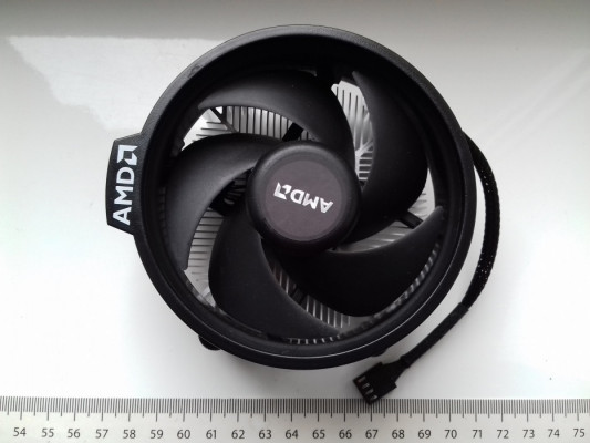Chłodzenie AMD Wraith Stealth, AM4 AM5, używane w pudełku, Ryzen3,5,7,