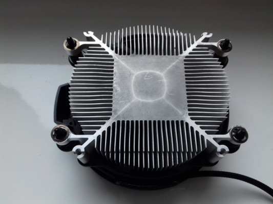 Chłodzenie AMD Wraith Stealth, AM4 AM5, sprawne, Ryzen3,5,7, max 65W,