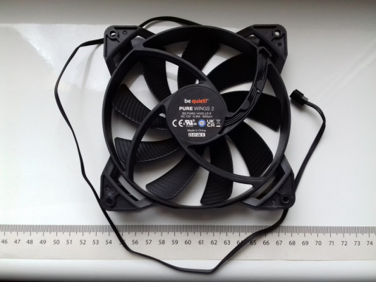 Wentylator 140mm, bequiet Pure Wings 2 BQ PUW2-14025-LS-9 DV 12V 0.20A
