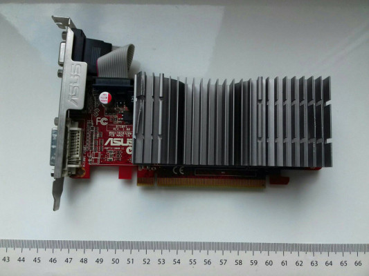 ASUS EAH4350 SILENT ATI Radeon HD 4350 512MB, sprawna, HDMI, DVI, VGA,