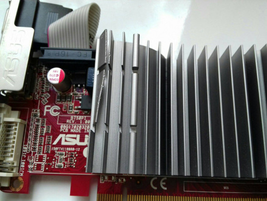ASUS EAH4350 SILENT ATI Radeon HD 4350 512MB, sprawna, HDMI, DVI, VGA,