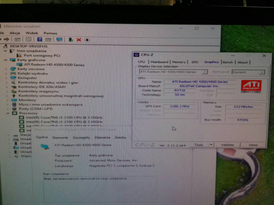 ASUS EAH4350 SILENT ATI Radeon HD 4350 512MB, sprawna, HDMI, DVI, VGA,