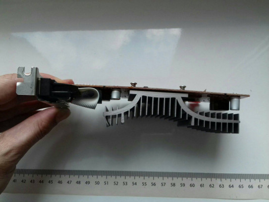 ASUS EAH4350 SILENT ATI Radeon HD 4350 512MB, sprawna, HDMI, DVI, VGA,