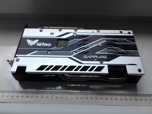 Sapphire NITRO+ RX 570 8GB GDDR5, DVI, HDMI, DisplayPort, sprawna, RX5