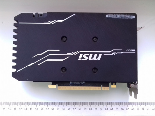MSI GeForce GTX1660Ti 6GB GDDR6, HDMI, 3xDisplayPort, 192bit,  GTX 166