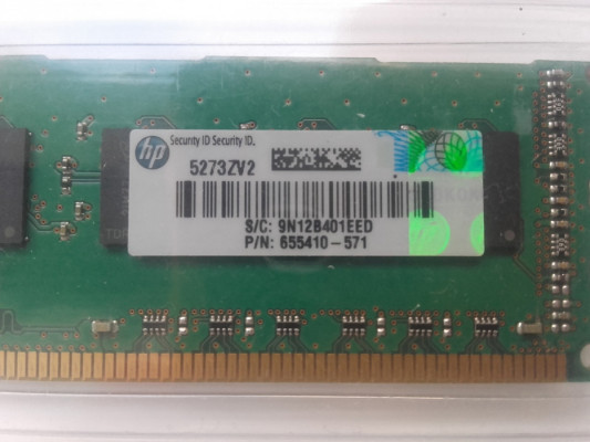 Micron DDR3, 8GB,(4GB+4GB), 1600MHz, PC3 12800 DIMM, HP, Używana Spraw