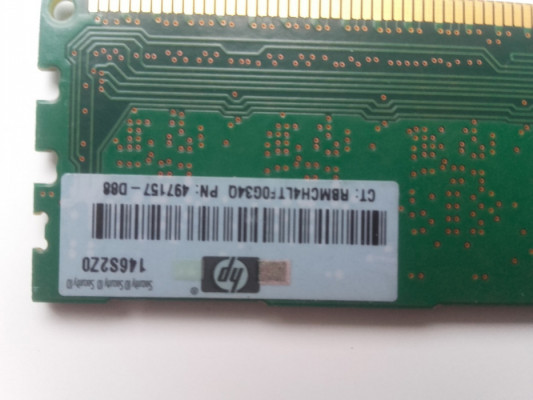 Micron DDR3 2GB PC3 1333Mhz, 10600U-9-10-A0, MT8JTF25664AZ-1G4D1