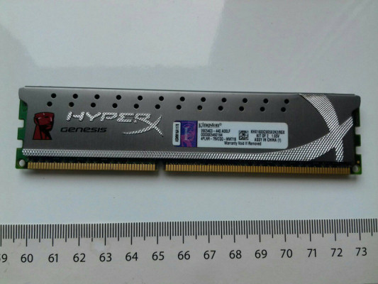 Kingston HyperX Genesis, DDR3, 4GB 1600MHz, 1,5V, Sprawne, 2172246