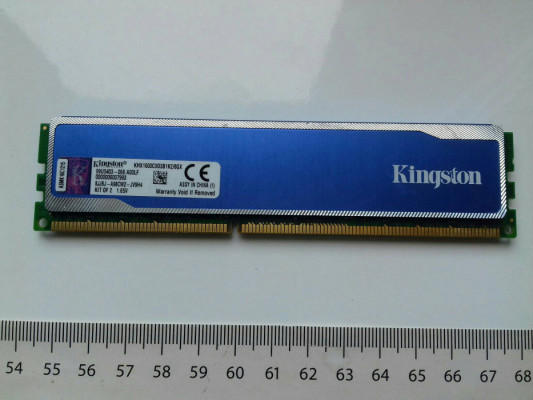 Kingston HyperX blu, DDR3, 4GB 1600MHz, 1,5V, CL11, nie działa, KHX160