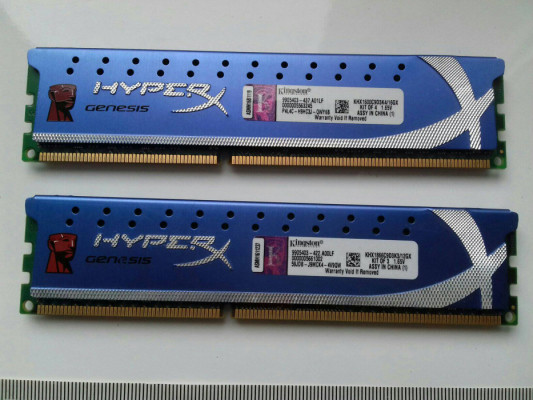 Kingston HyperX Genesis, DDR3, 8GB=4GB+4GB 1866MHz+1600MHz, 1,65V, Spr