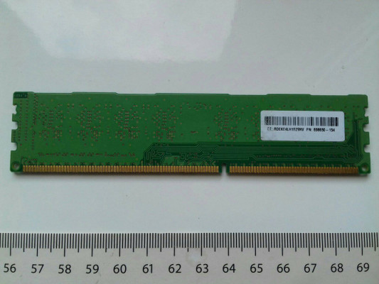 Micron DDR3 4GB PC3L 1600Mhz, 12800U, CL11, MT8KTF51264AZ-1G6E1 523, R