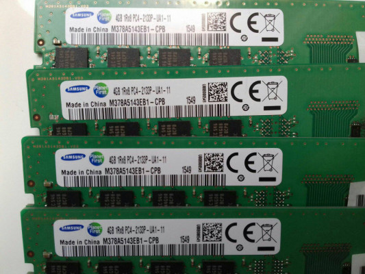 Samsung dla lenovo DDR4 16GB=4x4GB, 2133MHz, (CN M378A5143EB1-CPB 1549