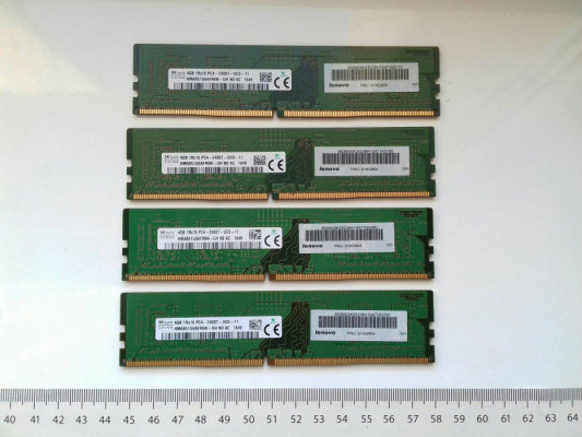 SK hynix dla lenovo DDR4 16GB=4x4GB, 2400MHz, (HMA851U6AFR6N-UH N0 AC