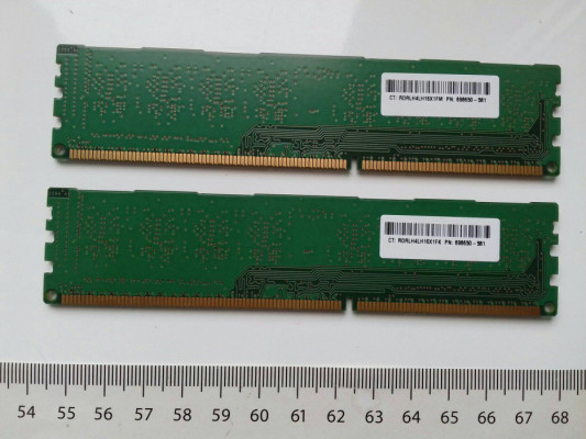 Micron DDR3 4GB PC3 12800U, 1600Mhz, CL11, MT8JTF51264AZ-1G6E1 420, RD