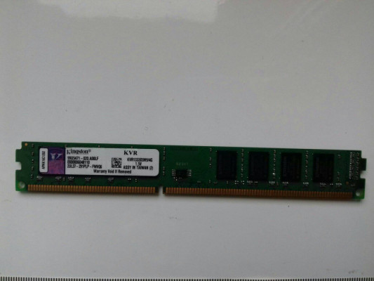 Kingston niskoprofilowy DDR3 4GB 1333MHz, PC3-10600, CL9, KVR1333D3N94