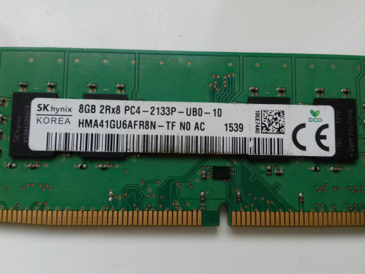 SK hynix DDR4 8GB, 2133MHz, PC4-17066, używana sprawna przetestowana,