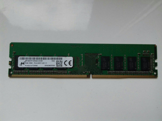 Micron DDR4 8GB, 2400MHz, PC4-19200, używana sprawna przetestowana, MT